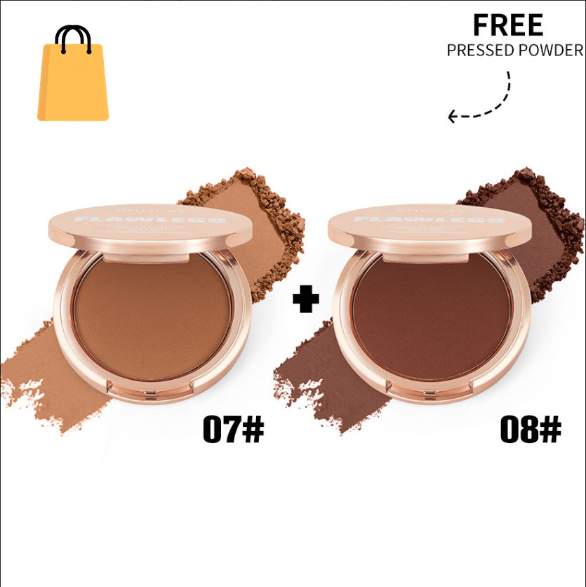 PHOFAY Matte Setting Pressed Powder