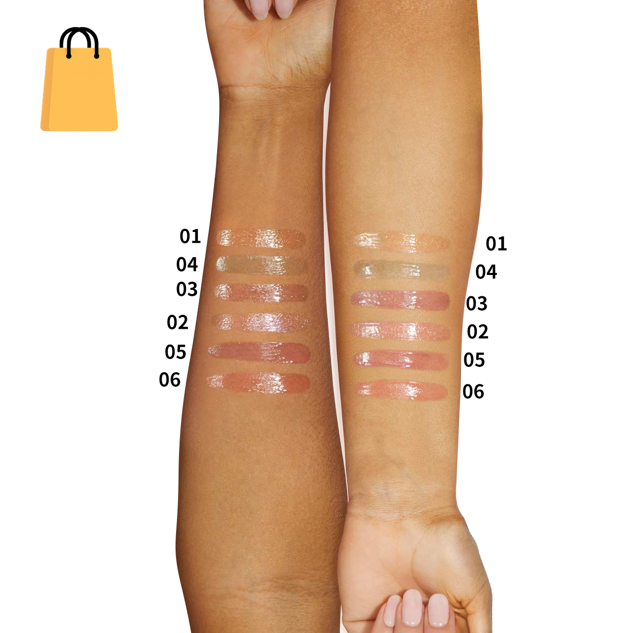 PHOFAY Hydrating Jelly Lip Oil for Luscious, Glossy Lips